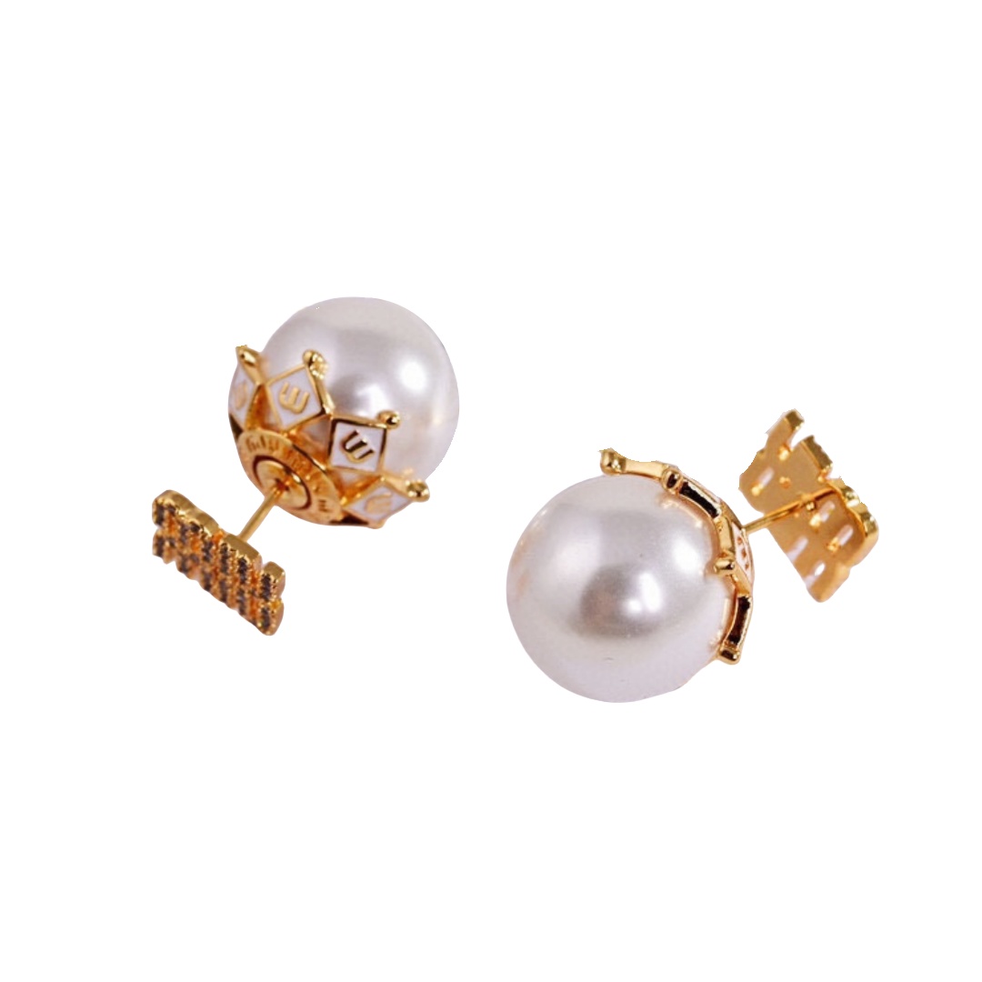 MME021 Miu miu pearl earrings - ccjewelryacc