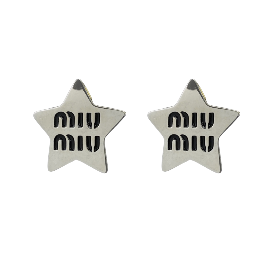 MME026 Miu miu star earrings - ccjewelryacc