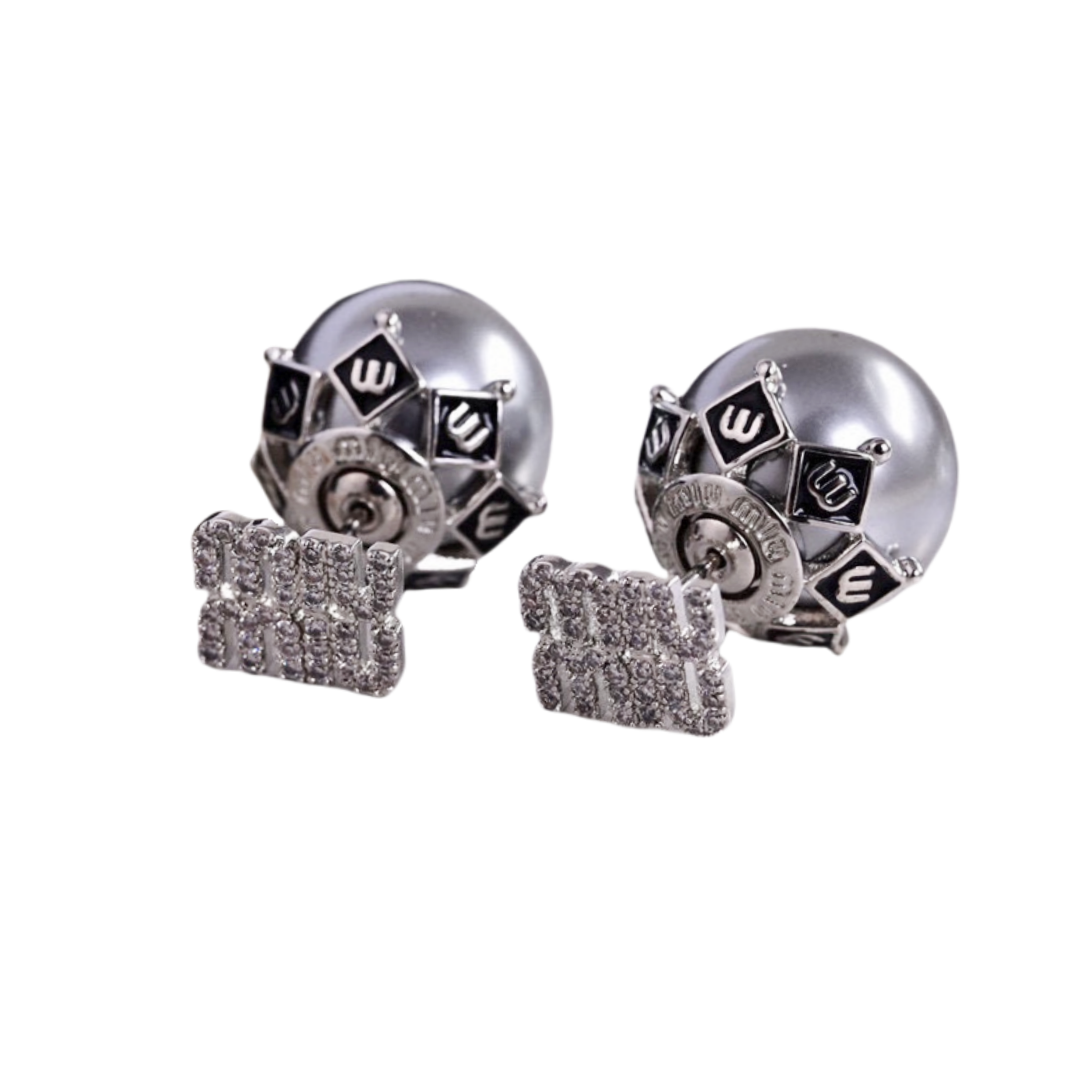MME021 Miu miu pearl earrings - ccjewelryacc