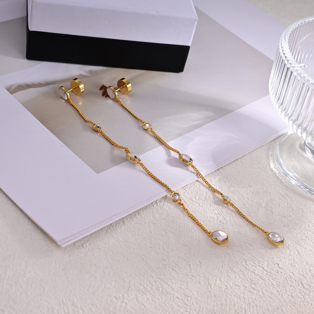 MME034 Miu miu tassels earring - ccjewelryacc