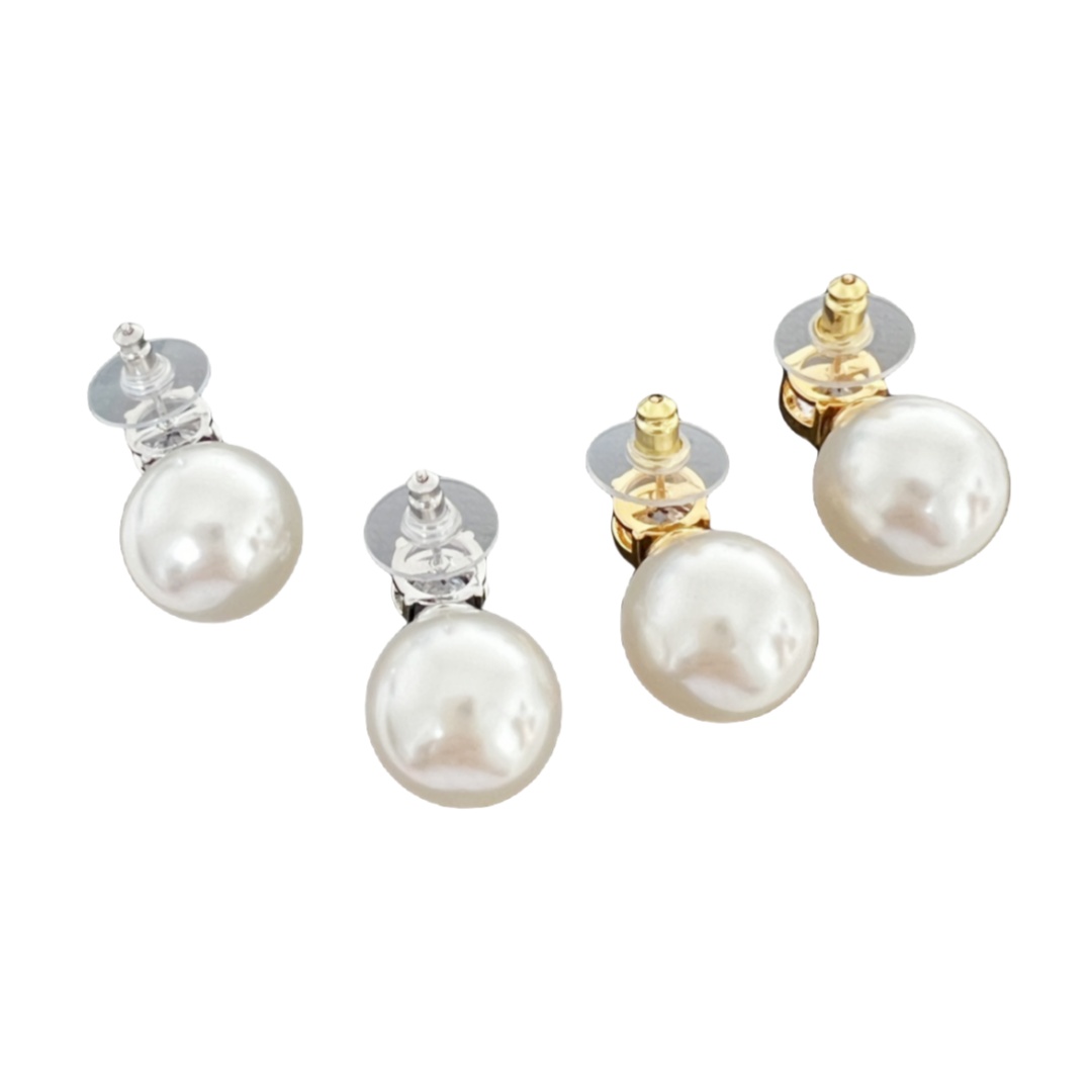 MME040 Miu miu crystal drop earrings - ccjewelryacc