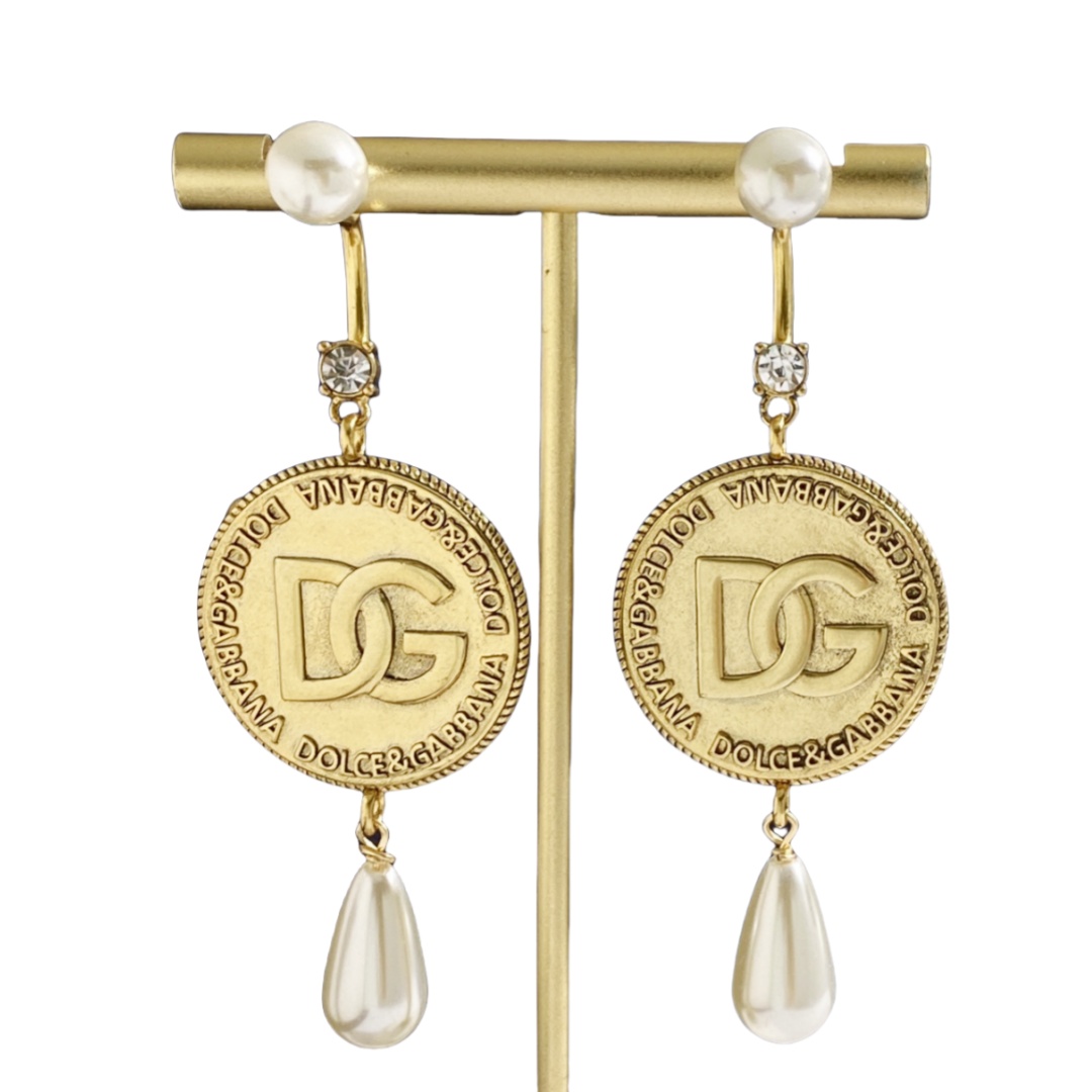 DGE005 Dolce and gabbana drop earrings - ccjewelryacc
