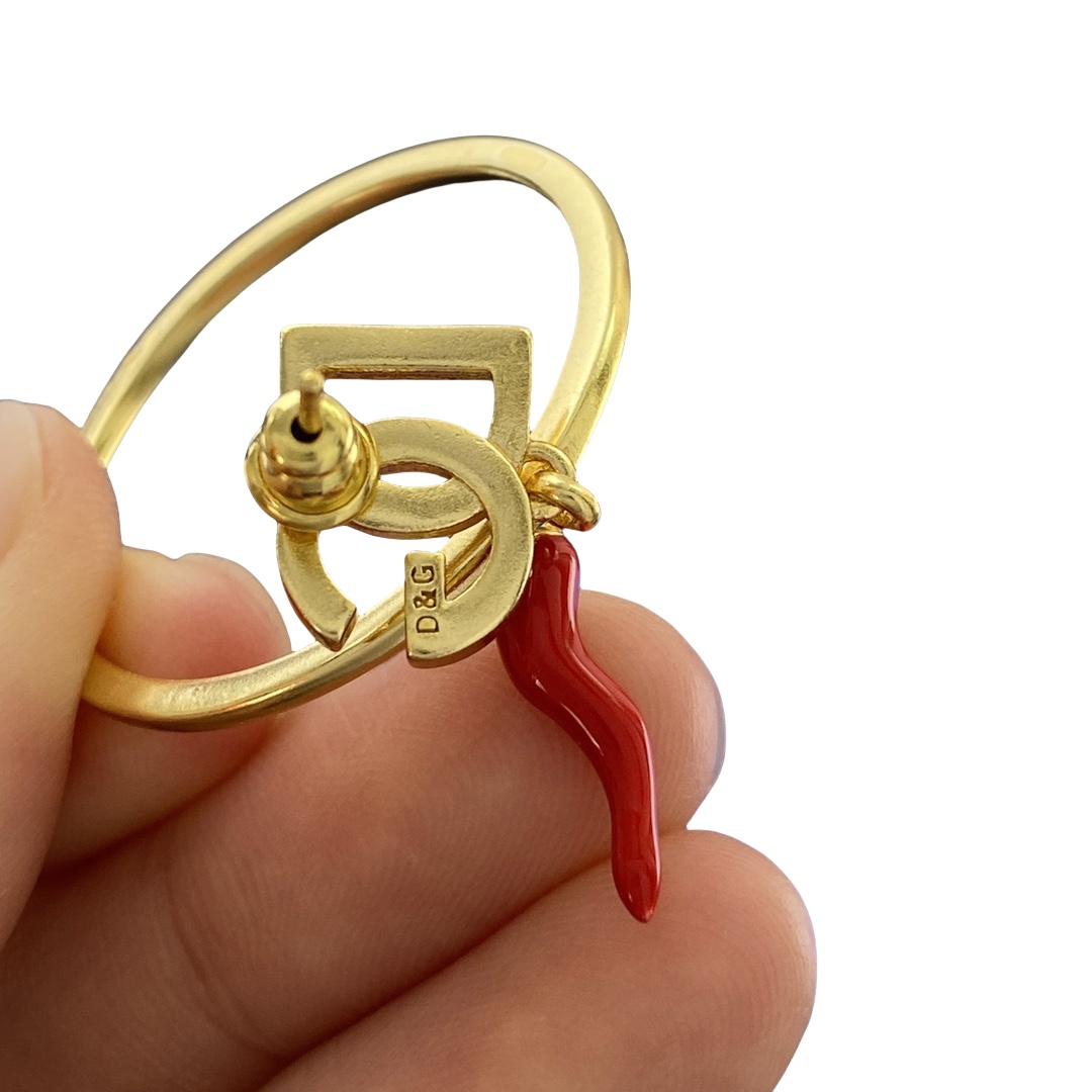 DGE011 DG chili Hoop earring - ccjewelryacc