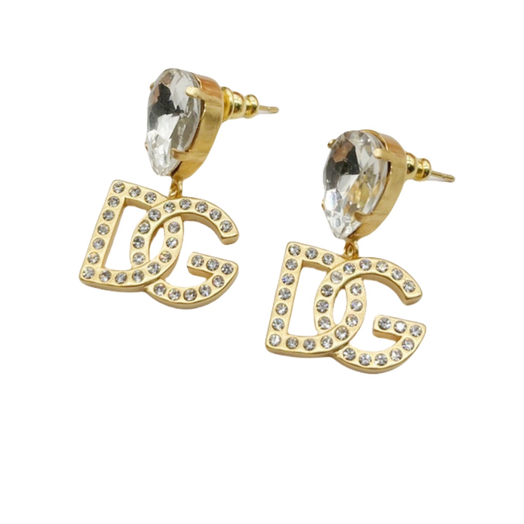 DGE016 Dolce and gabbana drop earrings - ccjewelryacc