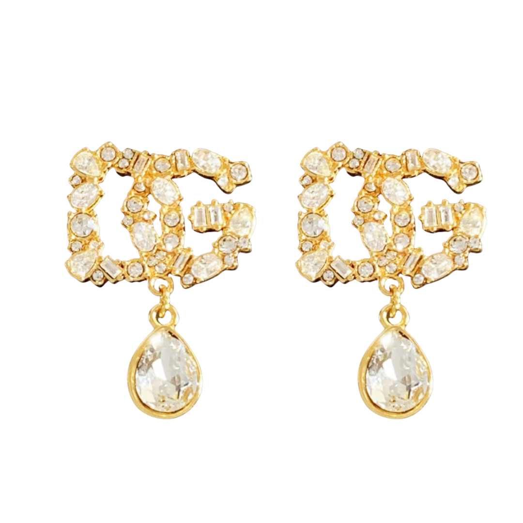 DGE004 Dolce and gabbana style earrings - ccjewelryacc