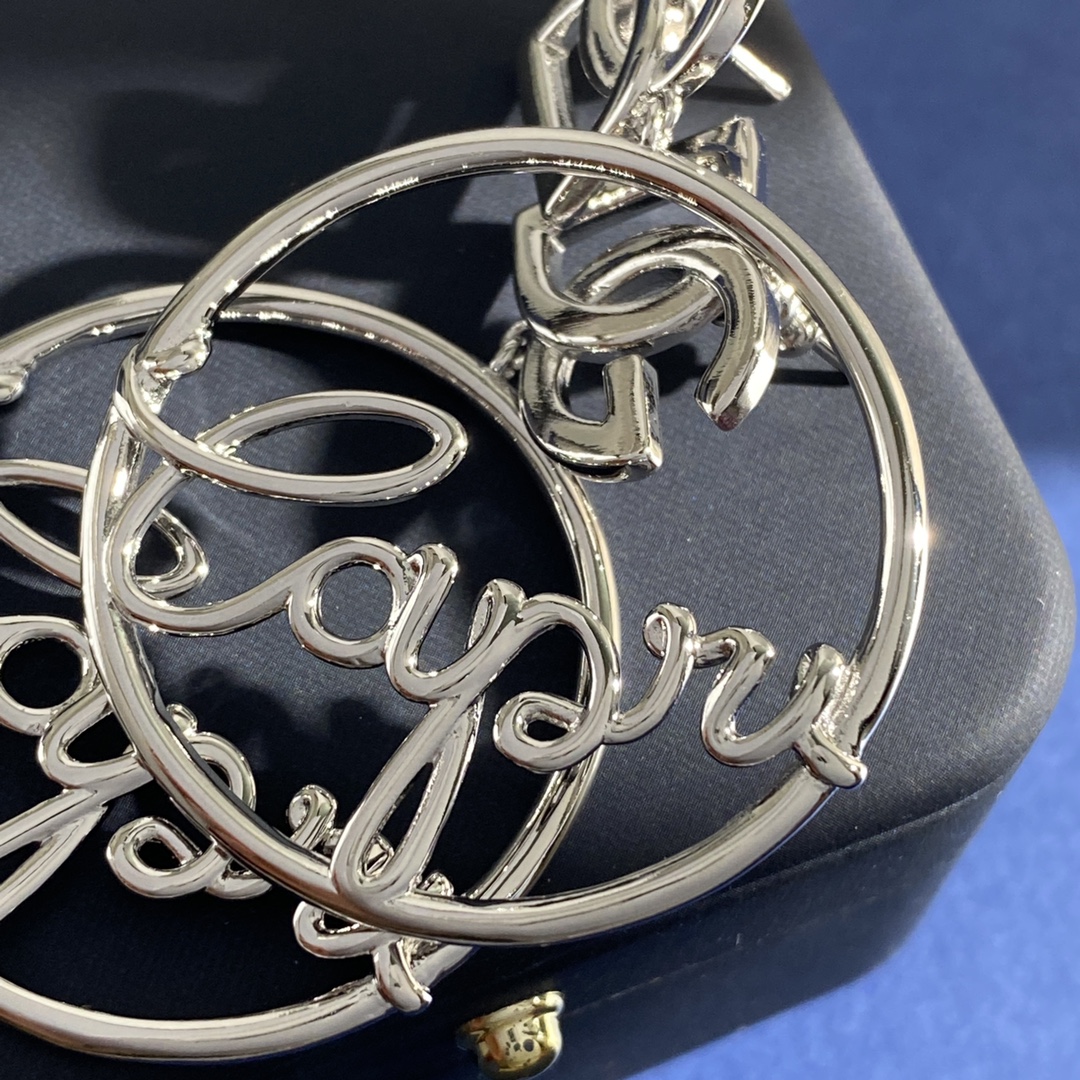 DGE008 Dolce gabbana hoop earrings - ccjewelryacc