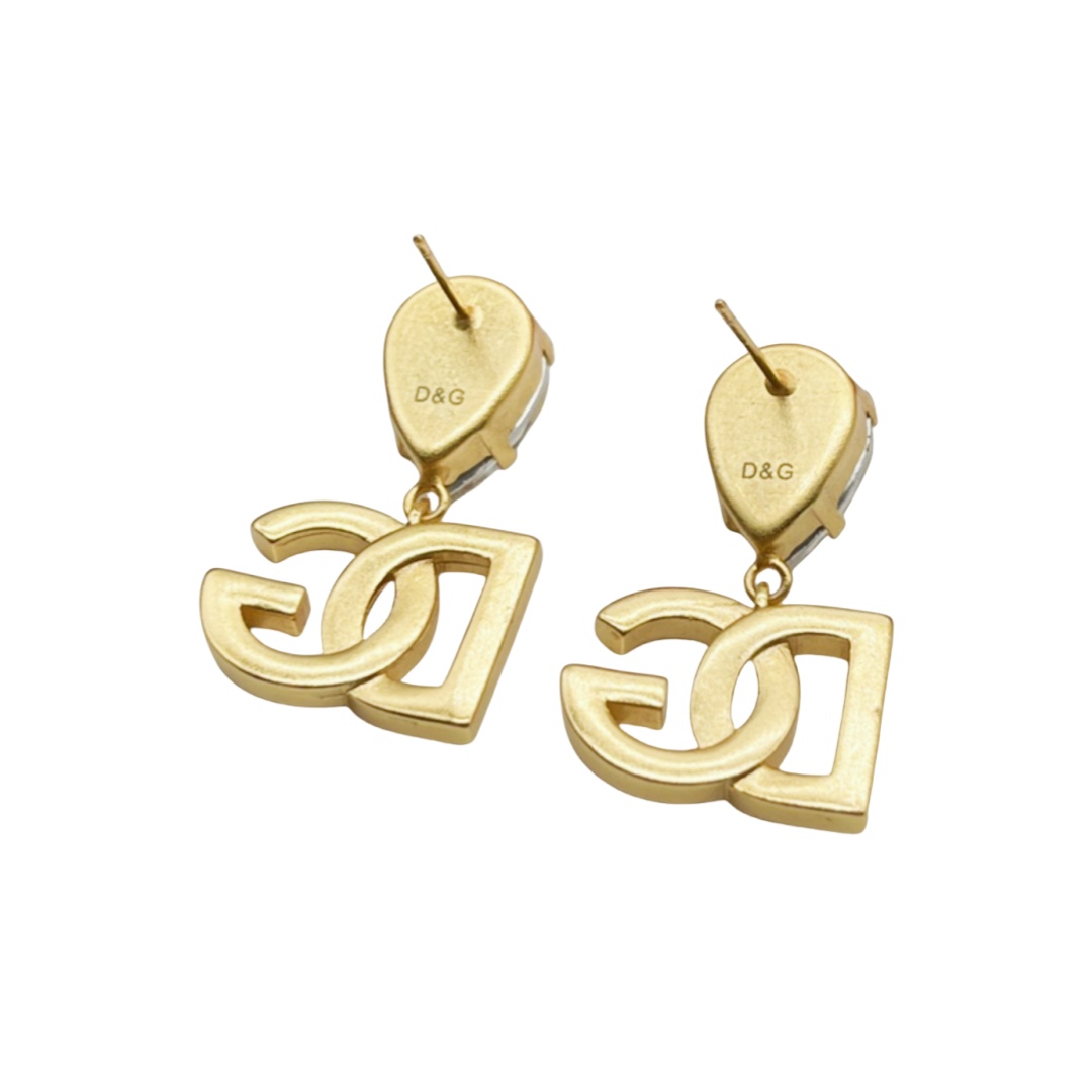 DGE016 Dolce and gabbana drop earrings - ccjewelryacc