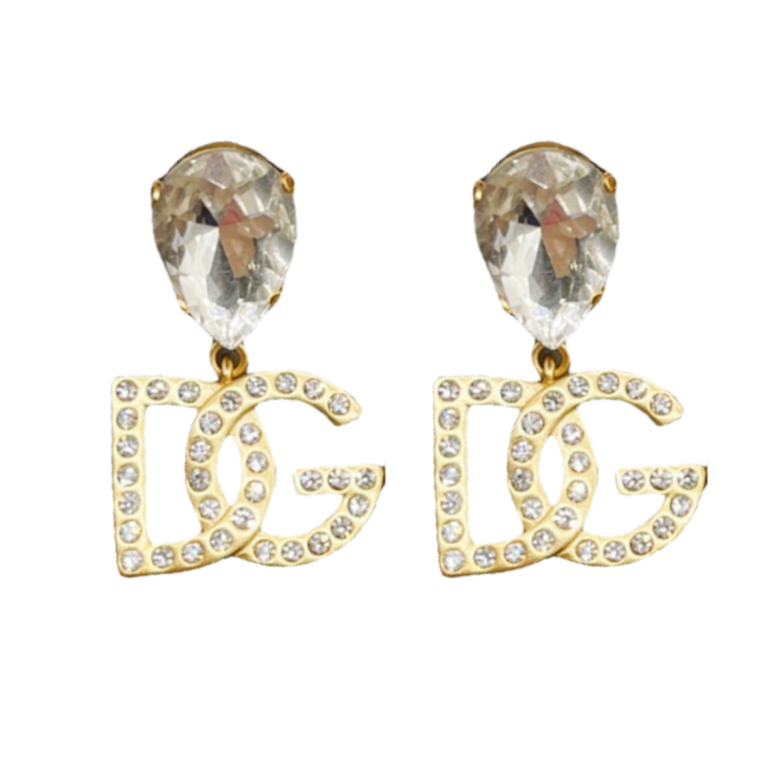 DGE016 Dolce and gabbana drop earrings - ccjewelryacc