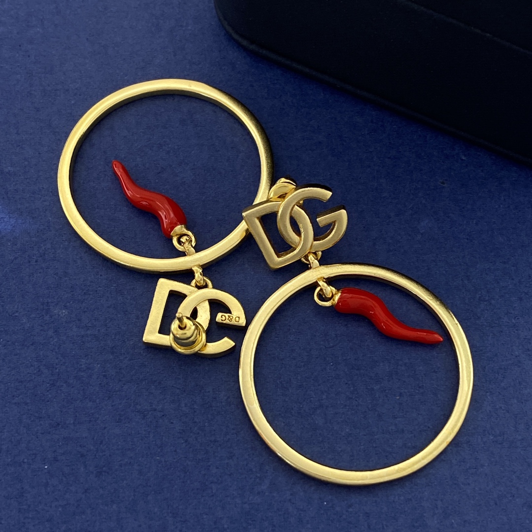 DGE011 DG chili Hoop earring - ccjewelryacc