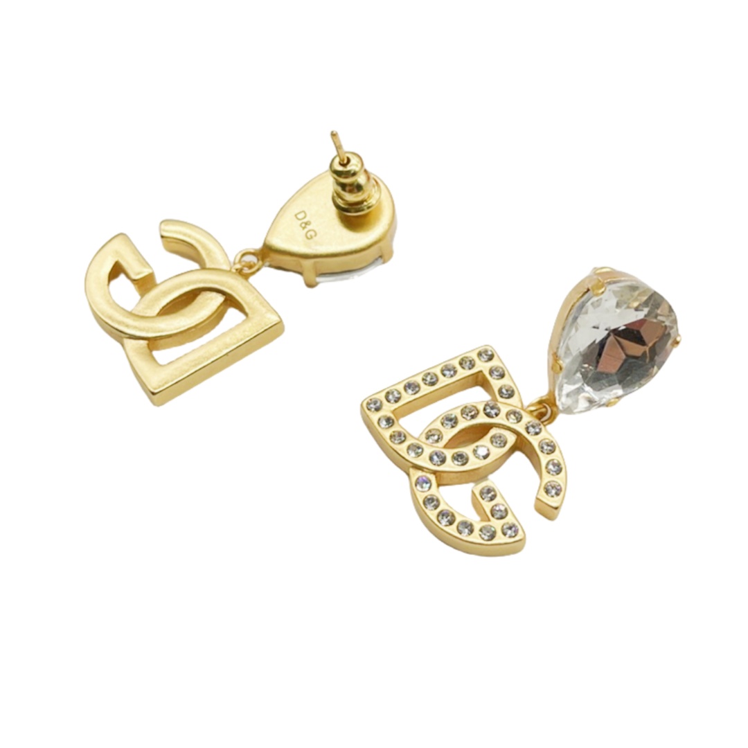 DGE016 Dolce and gabbana drop earrings - ccjewelryacc