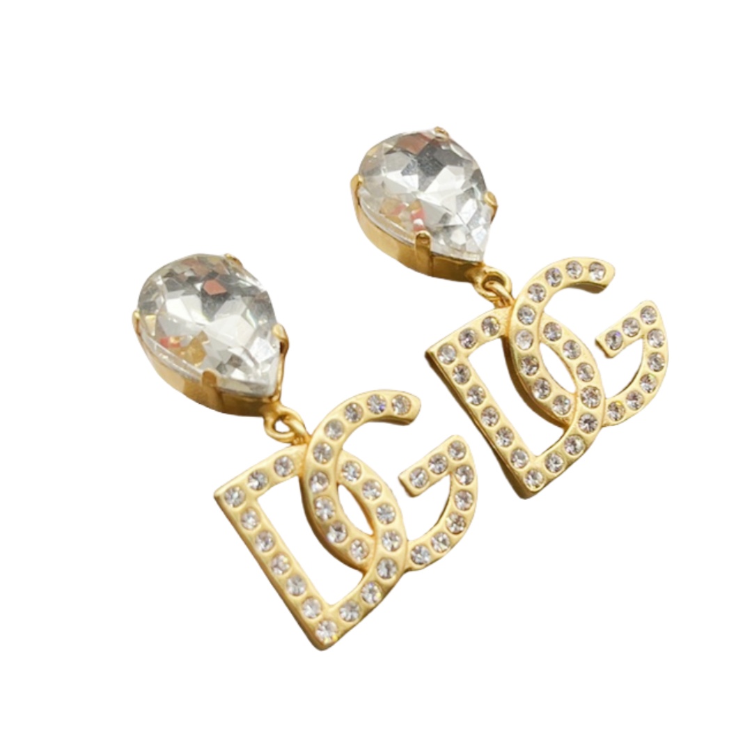 DGE016 Dolce and gabbana drop earrings - ccjewelryacc