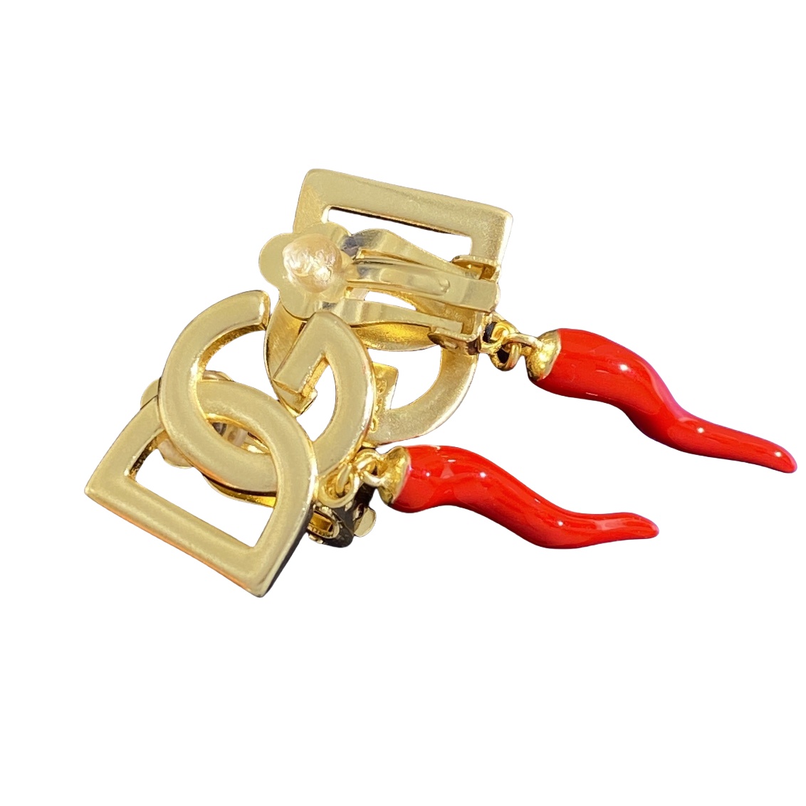 DGE010 DG chili Clip earring - ccjewelryacc