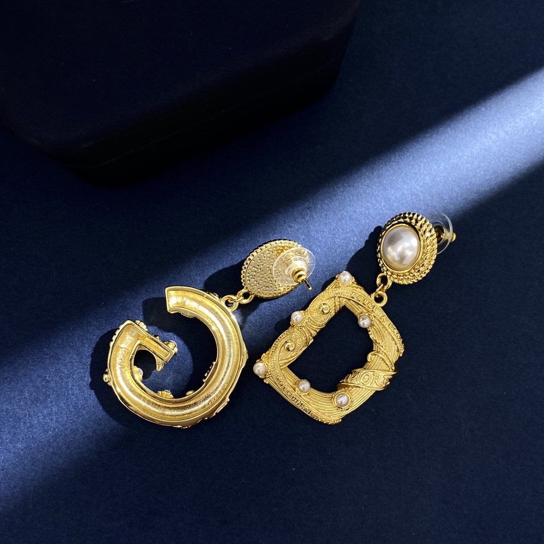 DGE024 Pearl-Post DG Earrings - ccjewelryacc