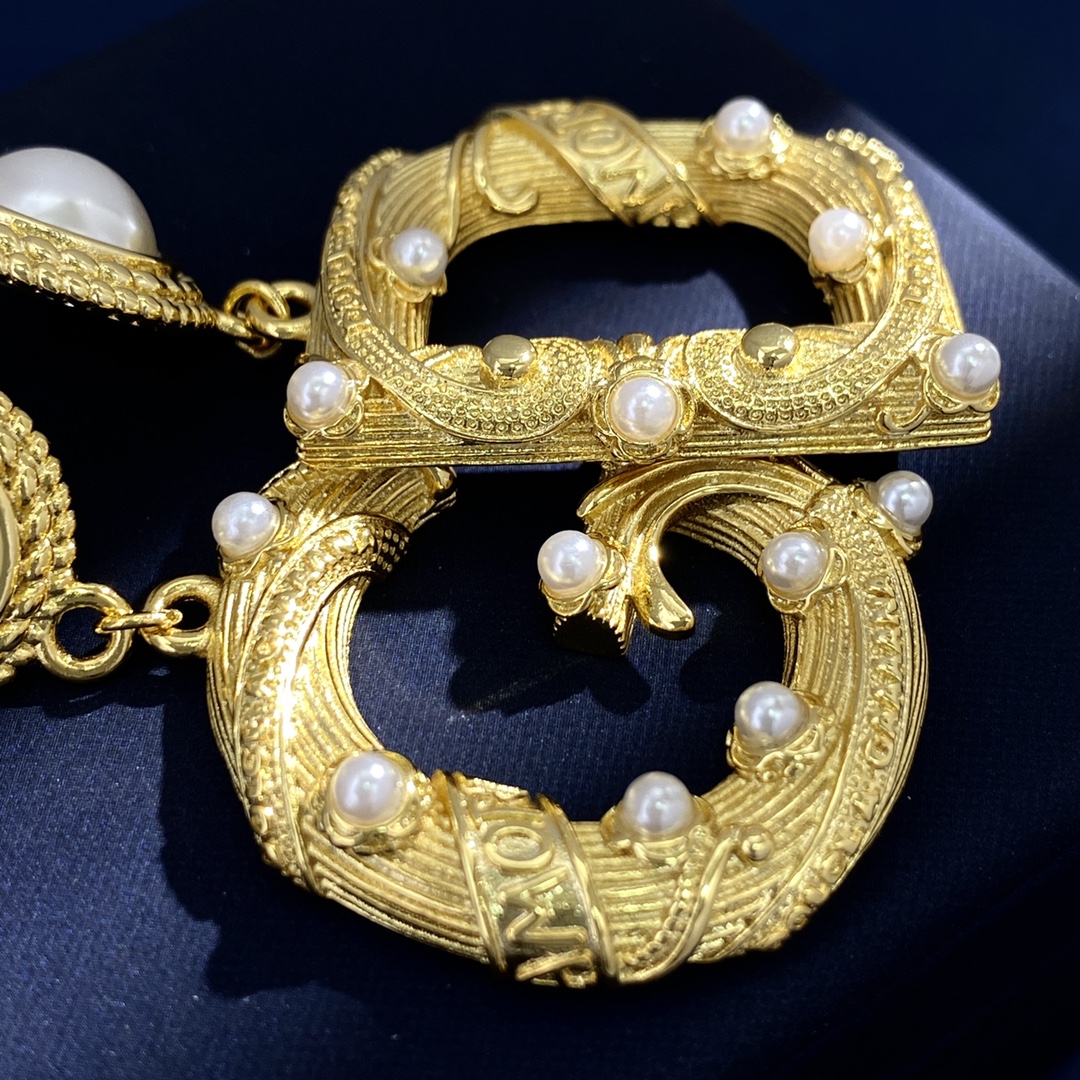 DGE024 Pearl-Post DG Earrings - ccjewelryacc