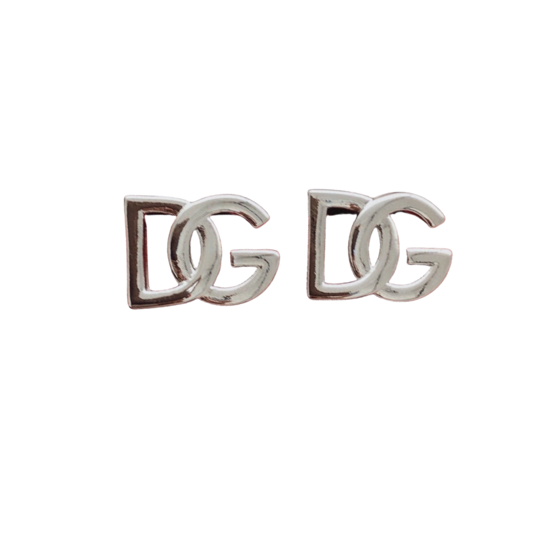 DGE003 Metal Gold DG earring - ccjewelryacc