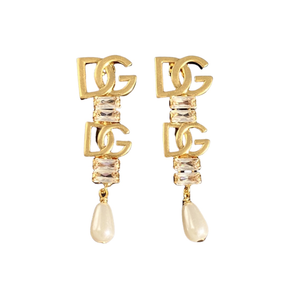 DGE027 Dolce and gabbana drop earrings - ccjewelryacc