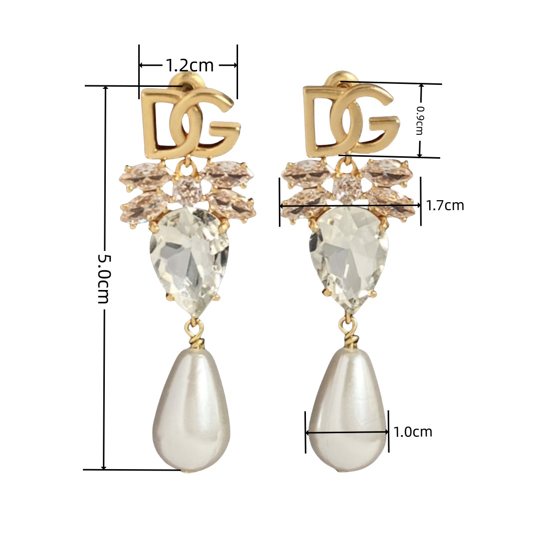DGE036 D and G earrings - ccjewelryacc