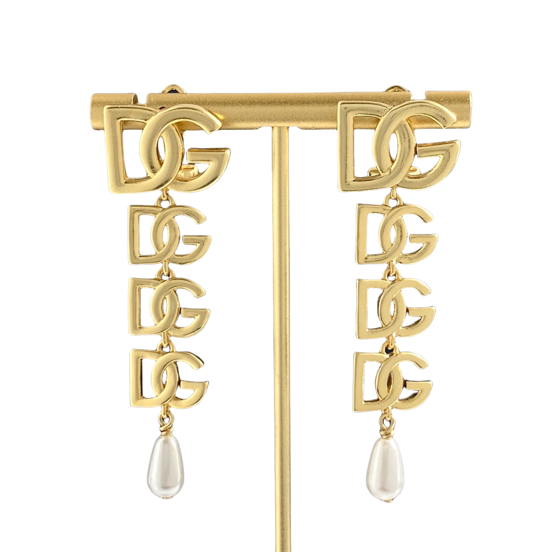 DGE048 Dolce and gabbana clip on earrings - ccjewelryacc