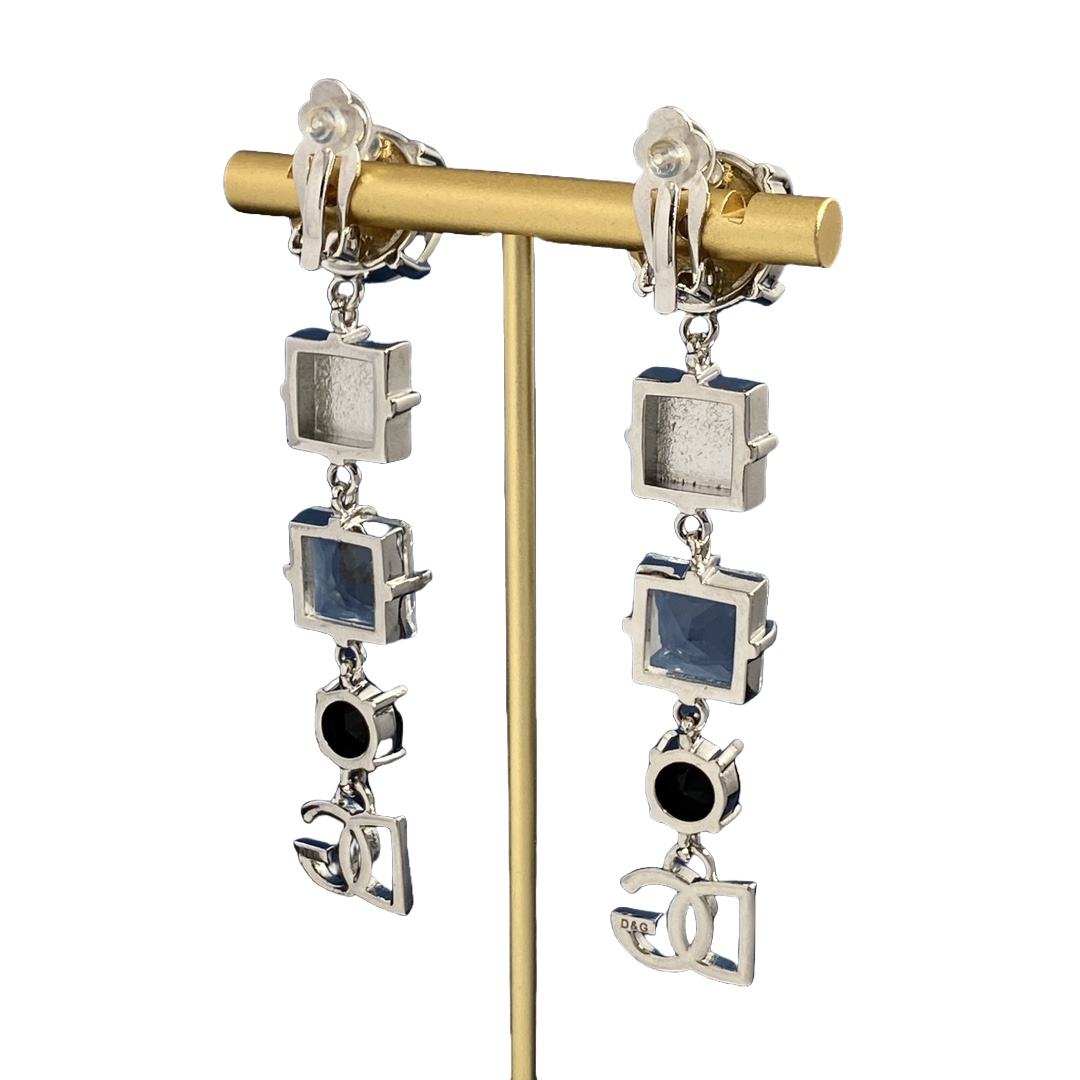 DGE046 Dolce gabbana clip on earrings - ccjewelryacc
