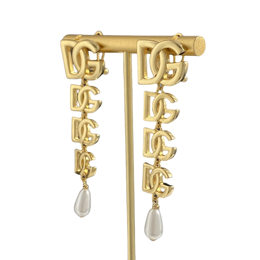 DGE048 Dolce and gabbana clip on earrings - ccjewelryacc