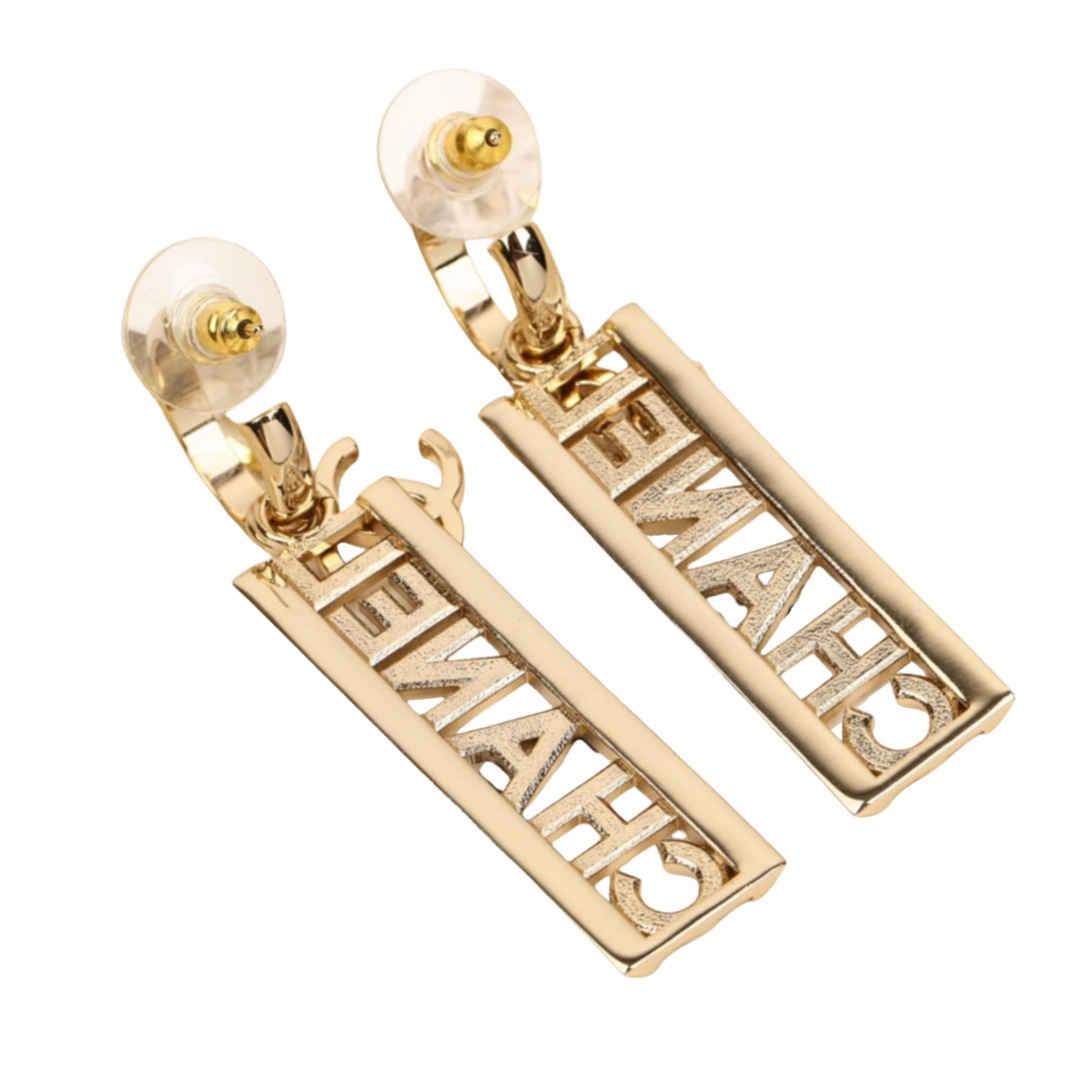CCE191 Full crystal hook cc earrings - ccjewelryacc