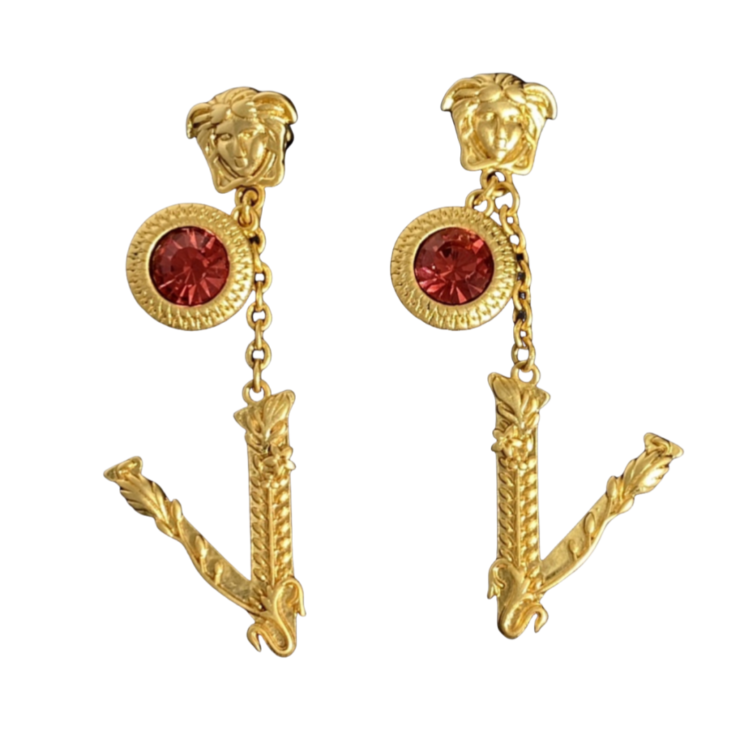 VSE054 Versace virtus earrings - ccjewelryacc