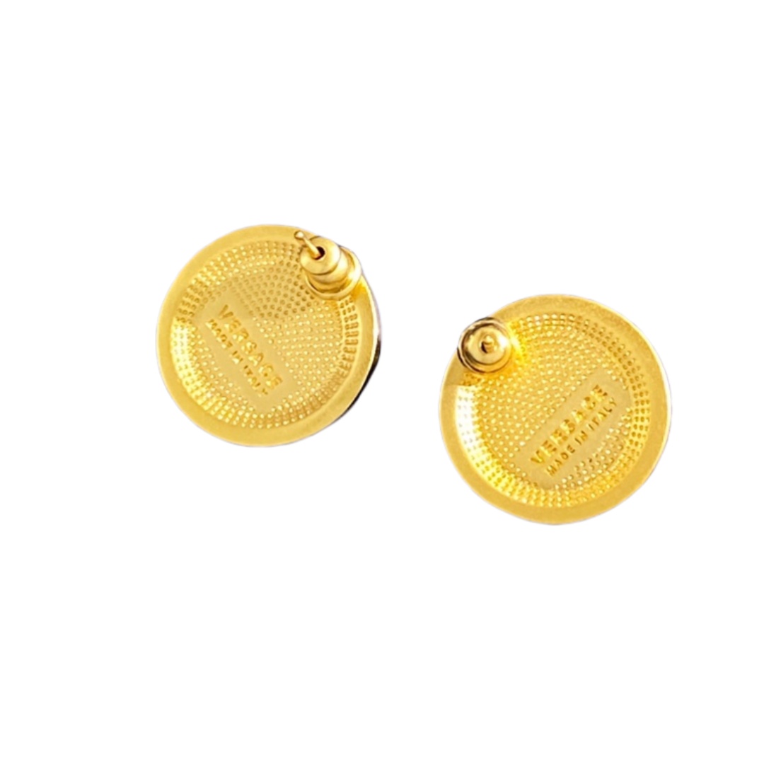 VSE005 Versace medusa stud earrings - ccjewelryacc