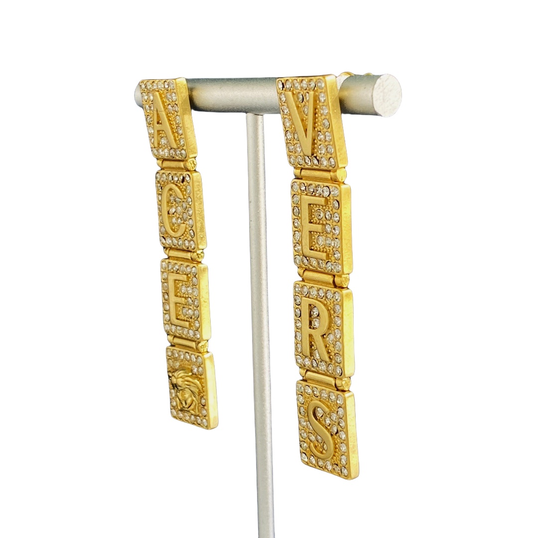 VSE012 Versace square earrings - ccjewelryacc