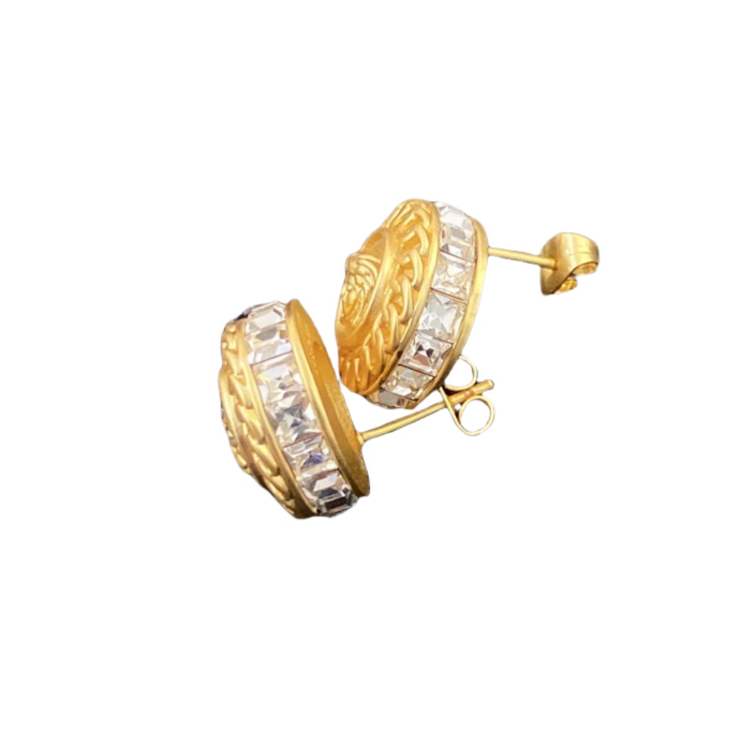 VSE009 Tribute medusa stud earrings - ccjewelryacc