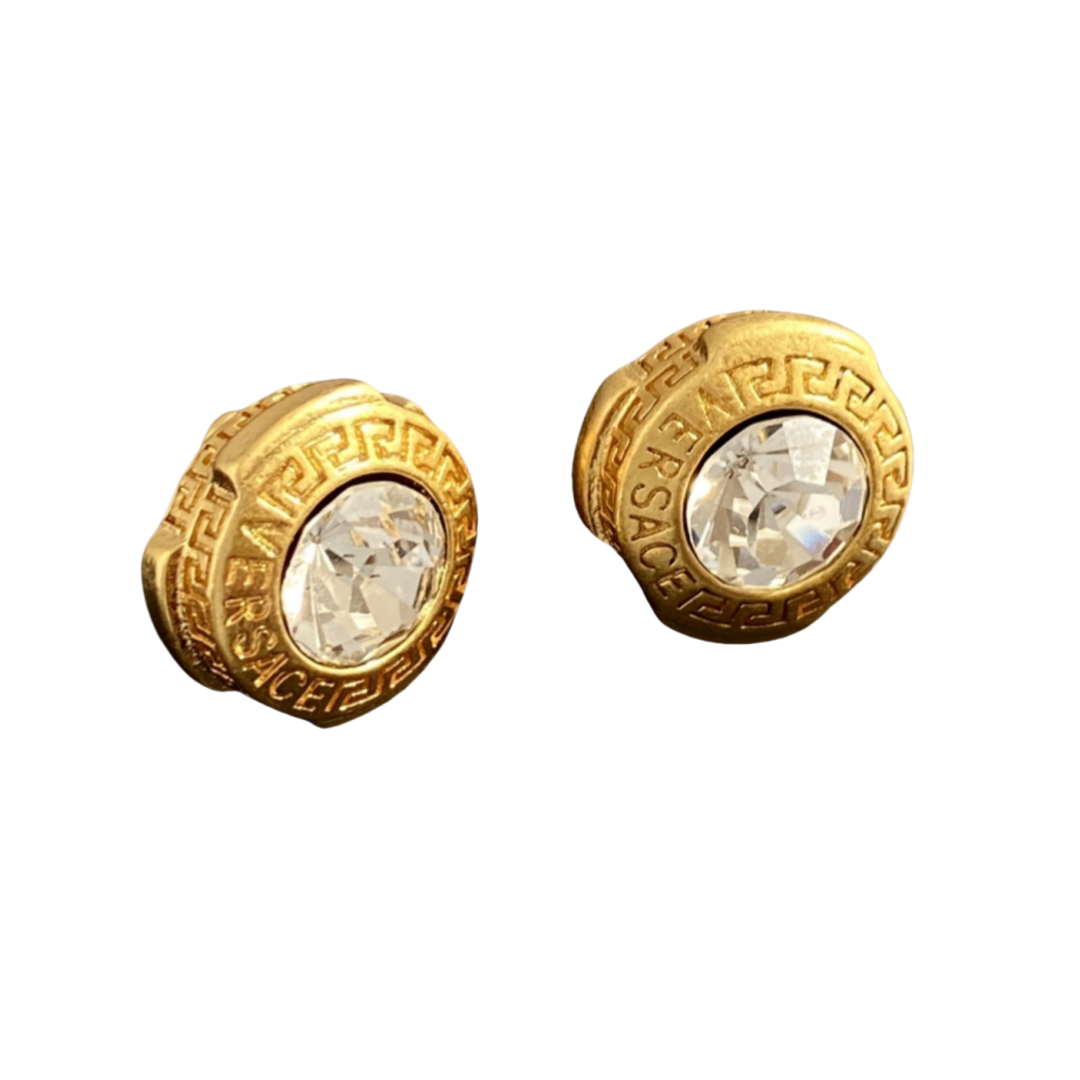 VSE018 Versace diamond earrings - ccjewelryacc