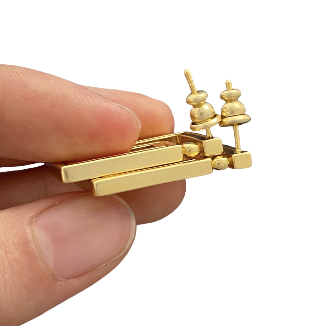 VSE022 Versace Grecamania Stud & drop earrings - ccjewelryacc