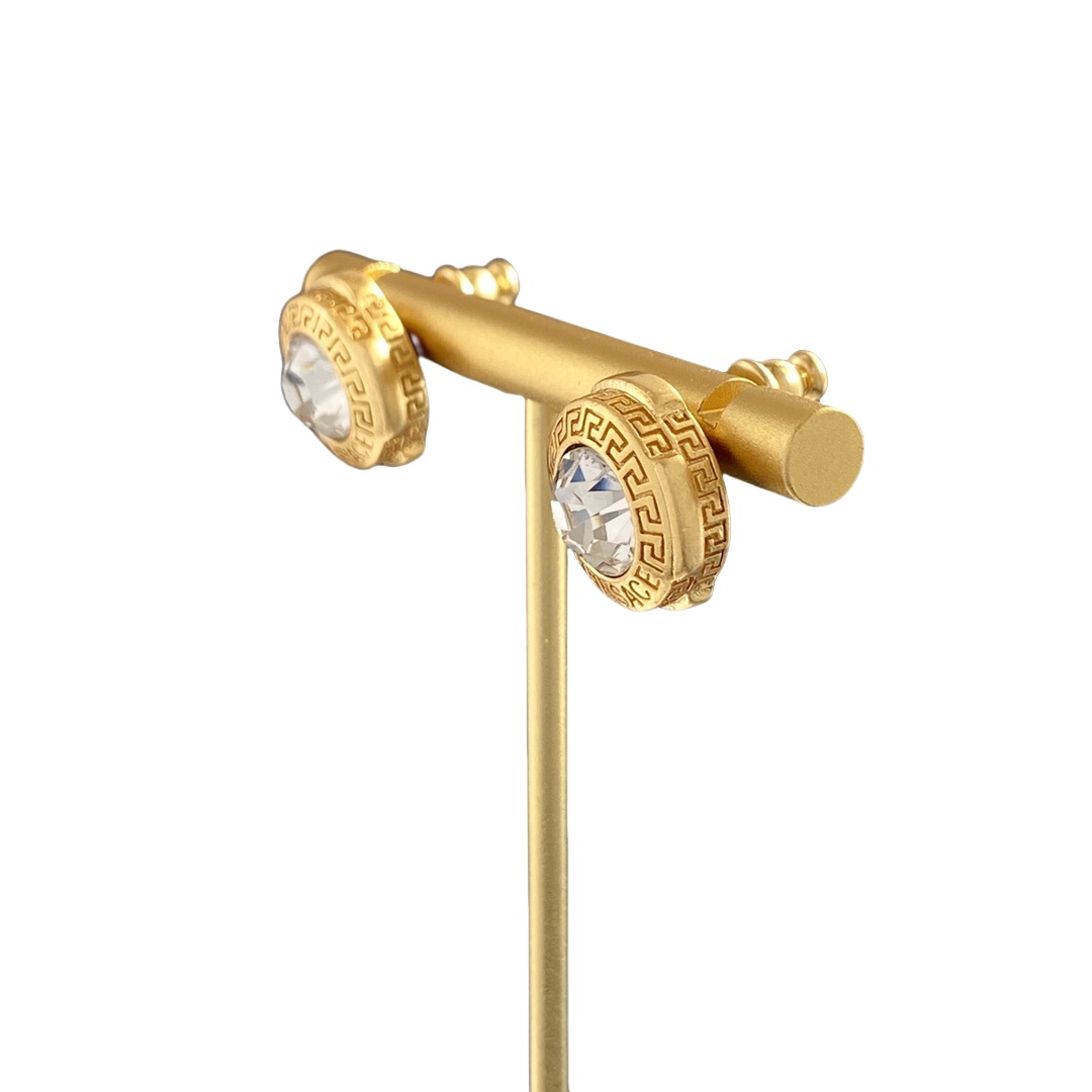 VSE018 Versace diamond earrings - ccjewelryacc