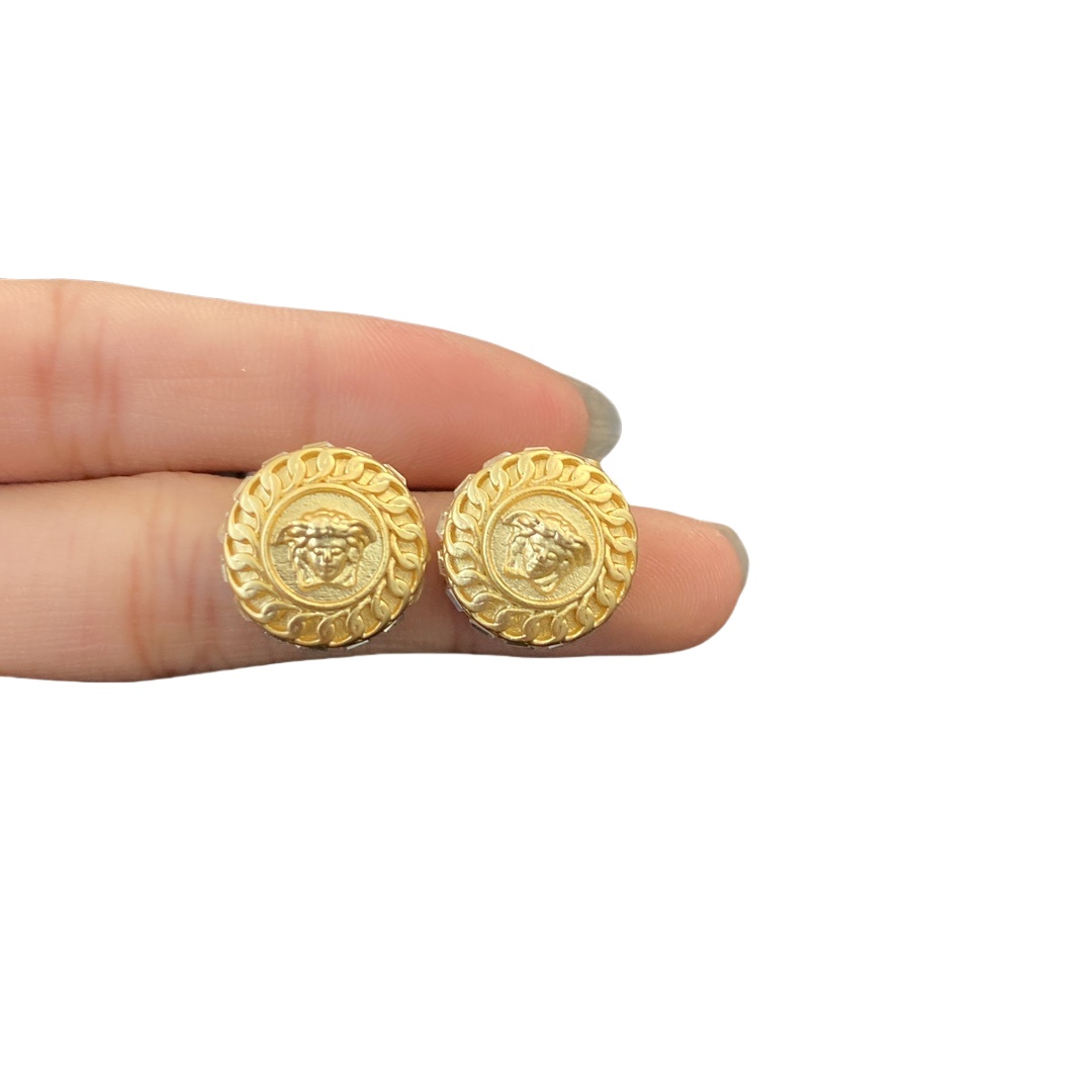 VSE009 Tribute medusa stud earrings - ccjewelryacc
