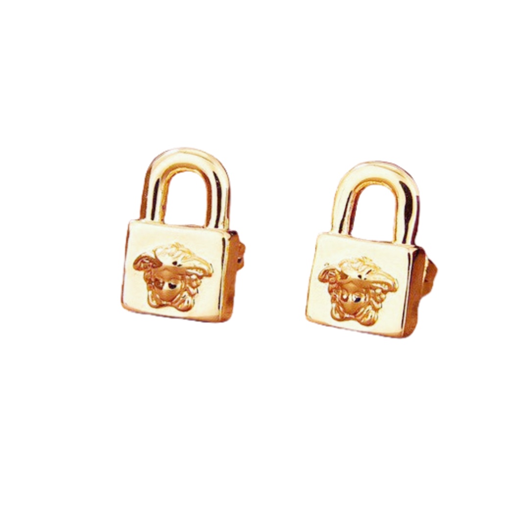 VSE011 Versace padlock earrings - ccjewelryacc