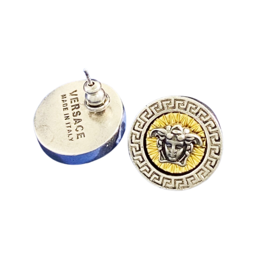 VSE061 Versace coin earrings - ccjewelryacc