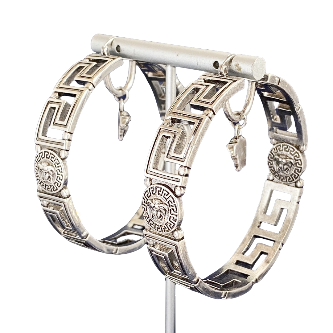 VSE023 Versace hoop earrings - ccjewelryacc