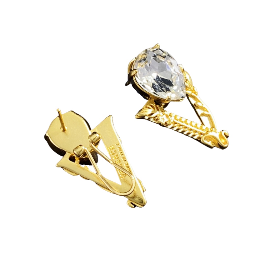 VSE053 Versace virtus stud earrings clip - ccjewelryacc