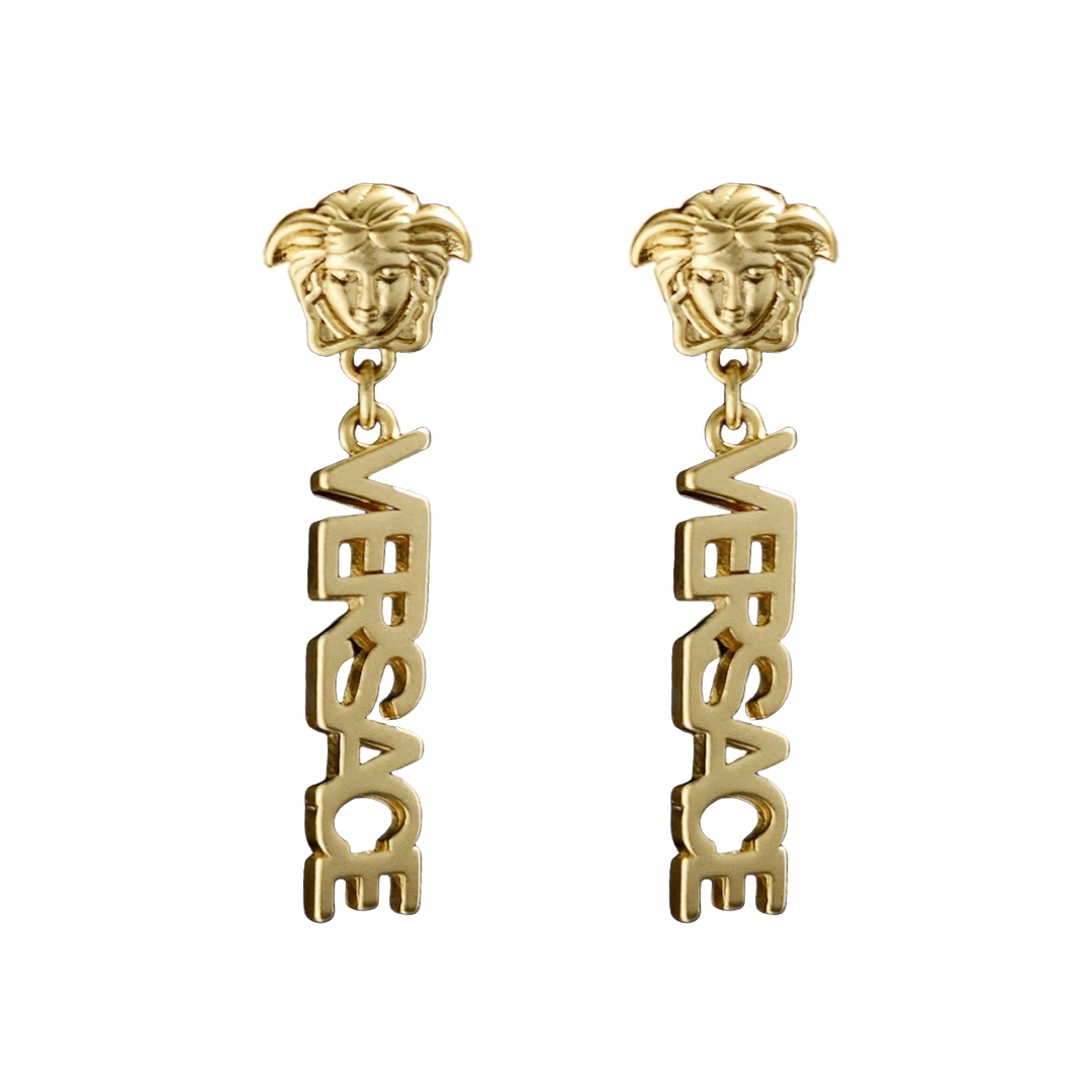 VSE042 Versace medusa drop earrings - ccjewelryacc