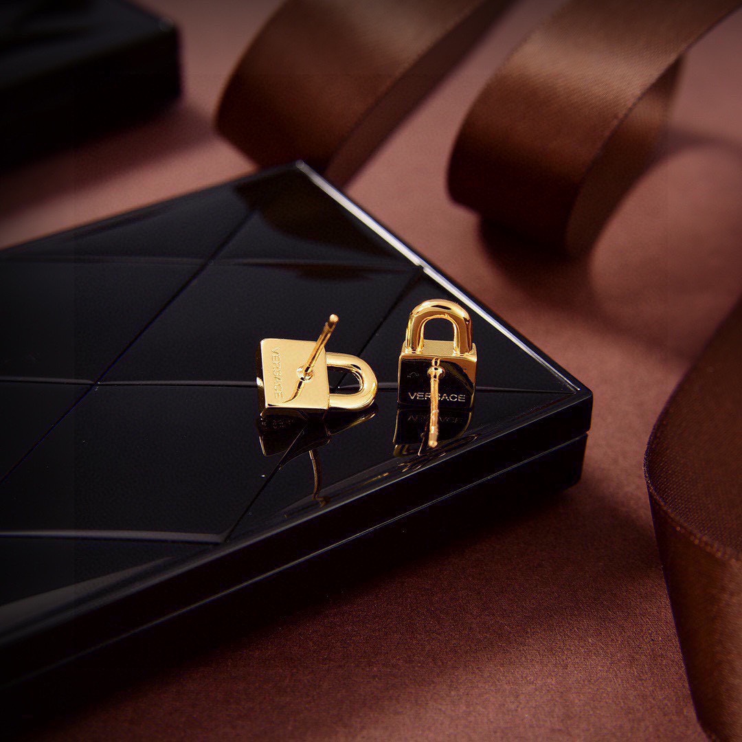 VSE011 Versace padlock earrings - ccjewelryacc