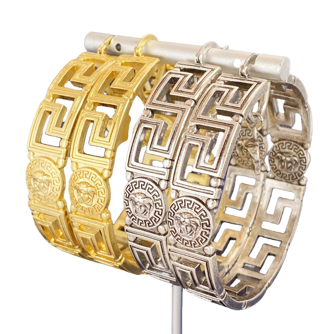 VSE023 Versace hoop earrings - ccjewelryacc