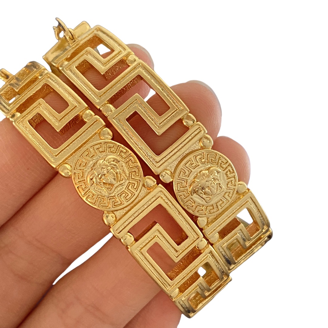 VSE023 Versace hoop earrings - ccjewelryacc