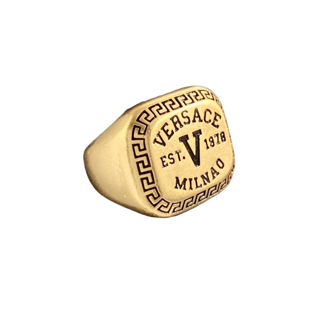 VSR010 Medusa signet ring for men - ccjewelryacc