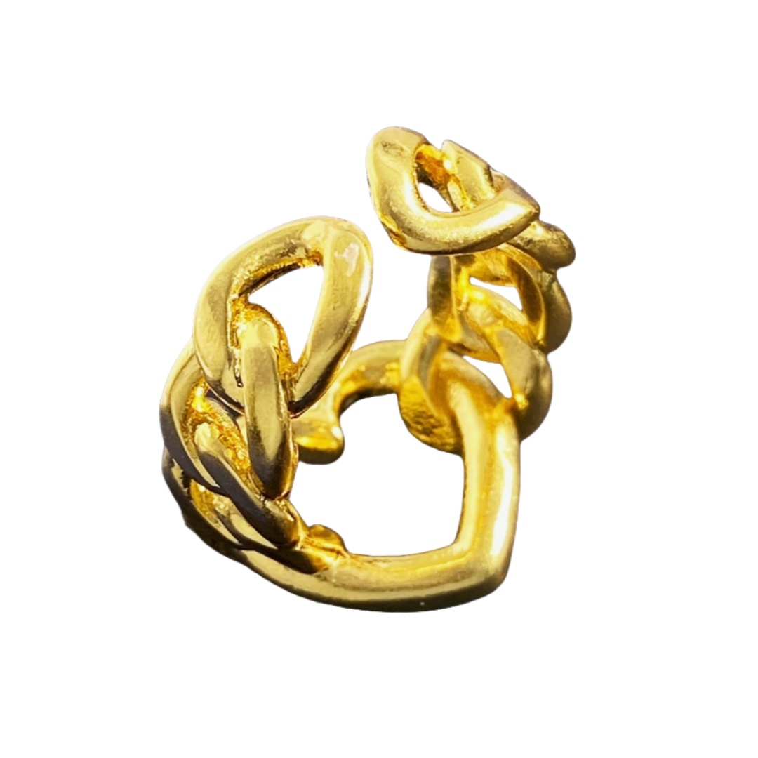 VSR018 Versace heart ring - ccjewelryacc