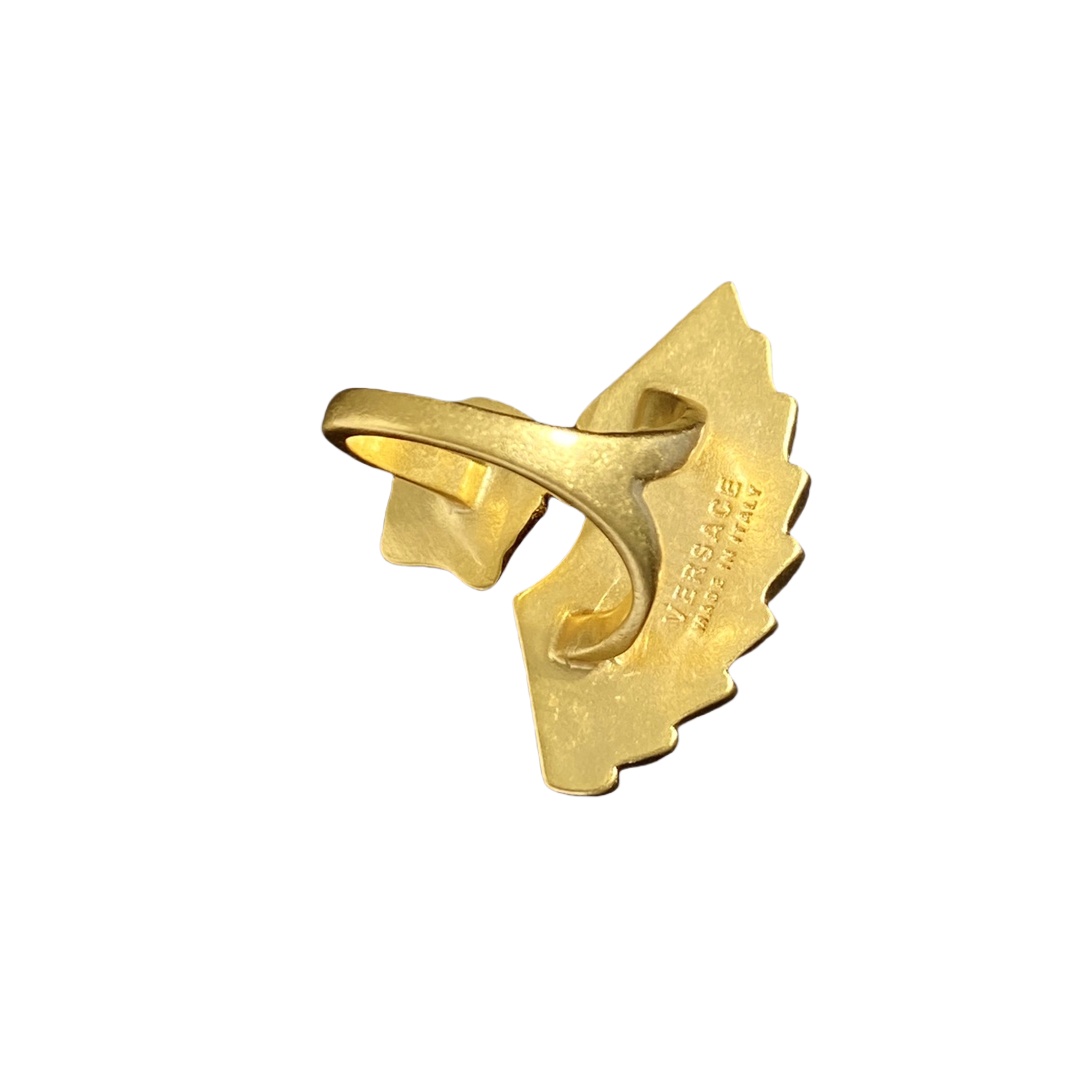 VSR006 Versace medusa fanshaped Ring - ccjewelryacc