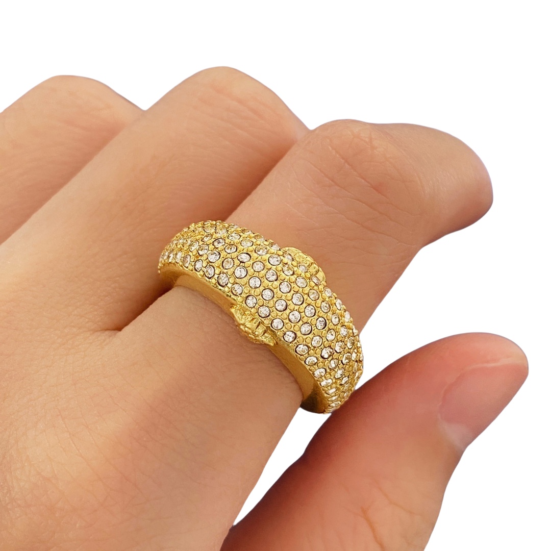 VSR015 Versace gold earrings - ccjewelryacc