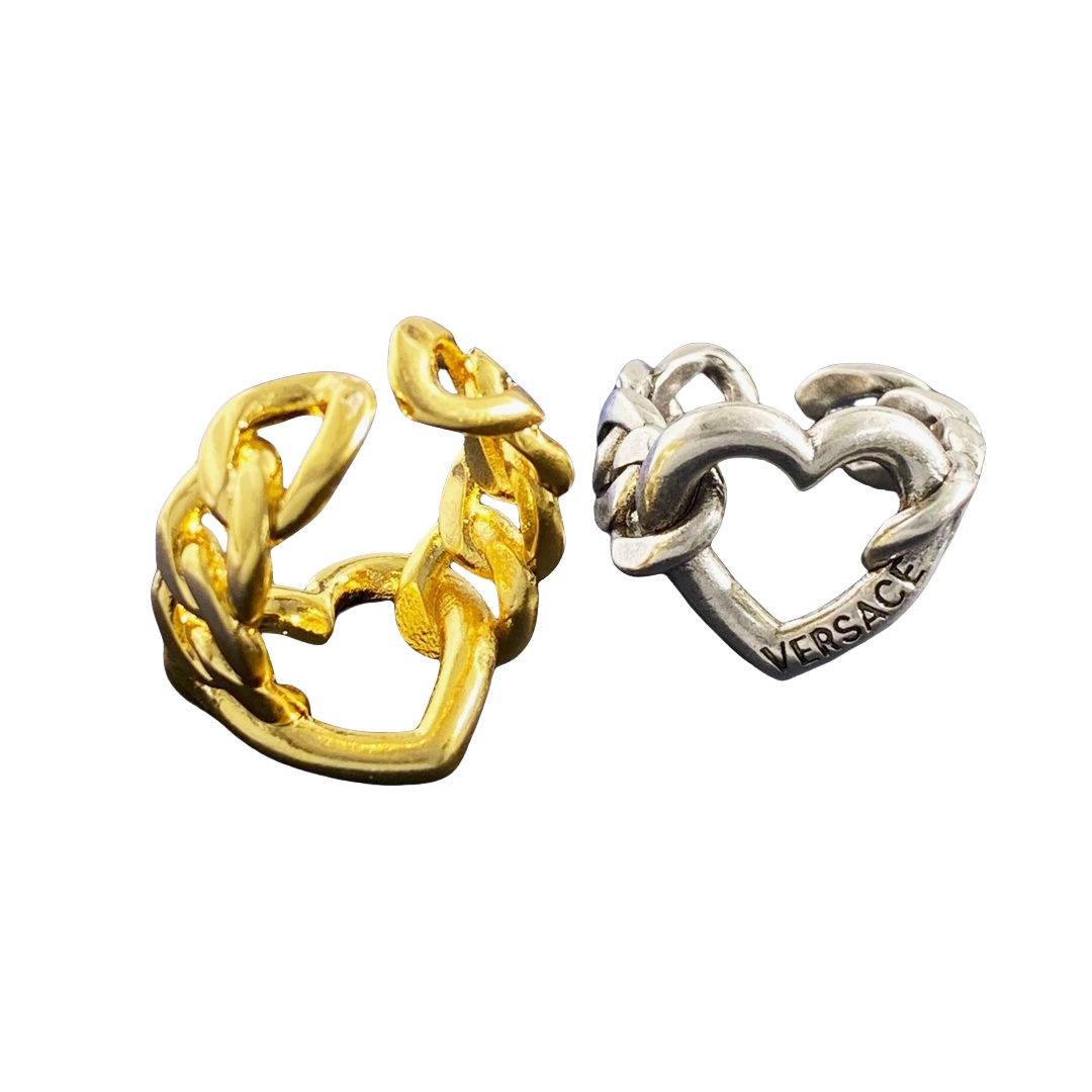 VSR018 Versace heart ring - ccjewelryacc
