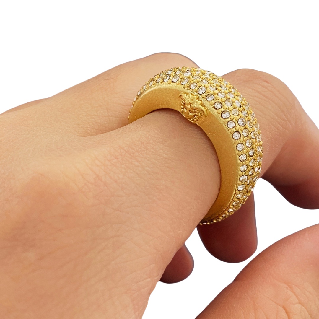 VSR015 Versace gold earrings - ccjewelryacc