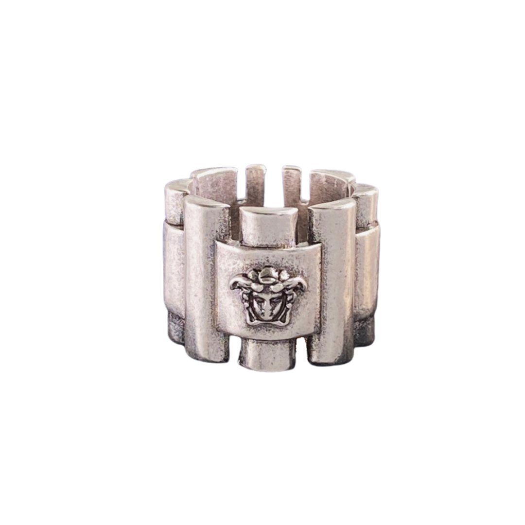 VSR021 Vintage Metal tank chain ring - ccjewelryacc