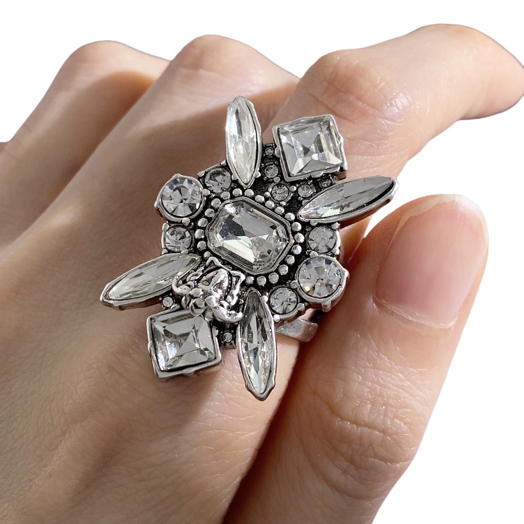 VSR025 Versace diamond ring - ccjewelryacc