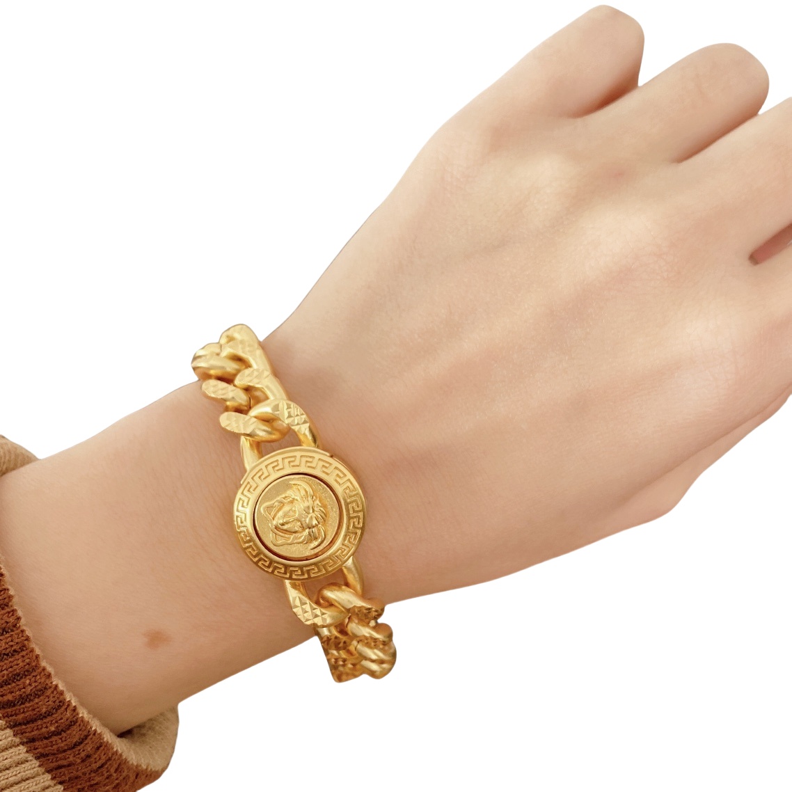 VSS013 Versace medusa chain bracelet - ccjewelryacc